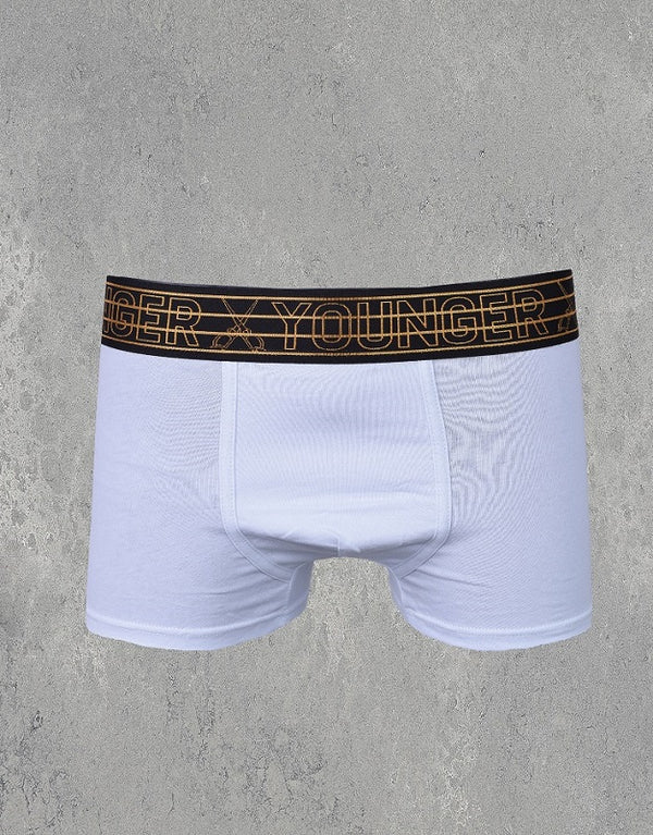 Men's Boxer Trunk - White